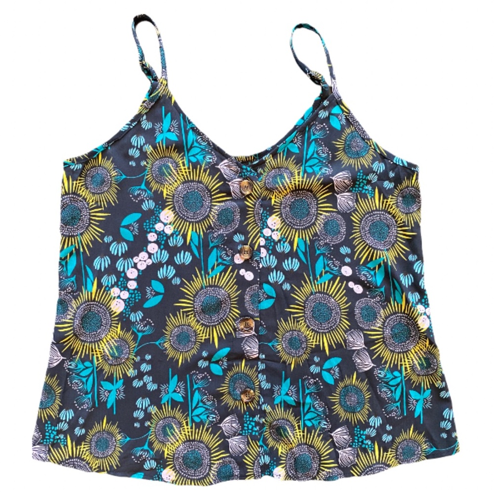 MUNDO LOVE Sunflower Cami Size Large
